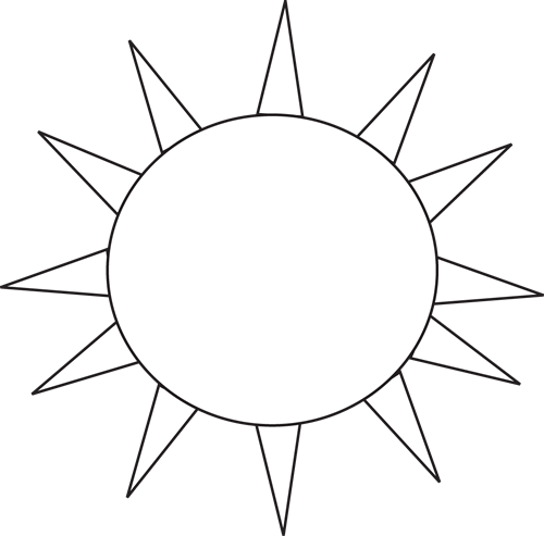 _Black_and_White_Sun_for_Letter_S